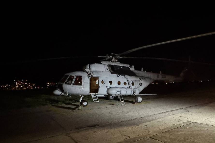 Noćna akcija MORH-a! Teško ozlijeđenu ženu helikopterom hitno prebacili u Zagreb...