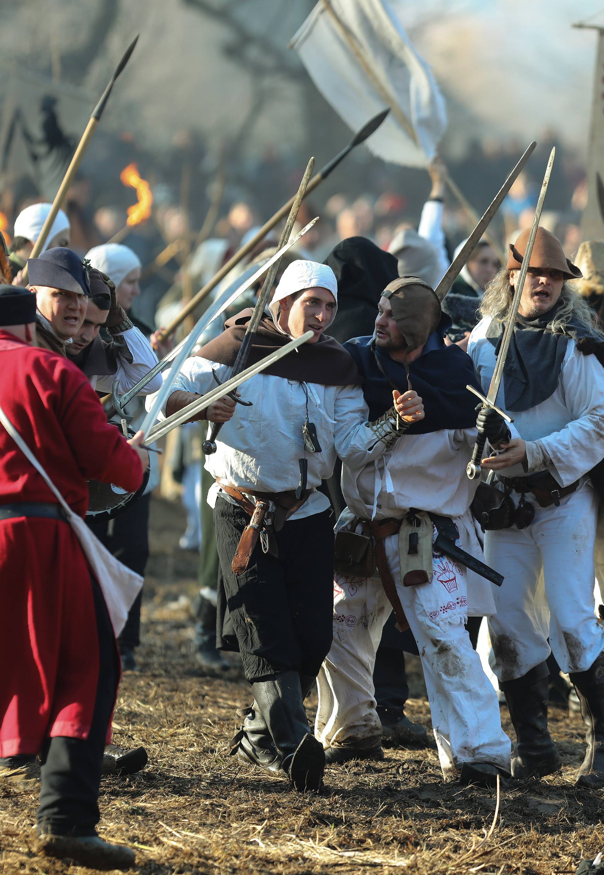 Donja Stubica: Uprizorenje zavrÅ¡ne bitke na stubiÄkom polju koja se odigrala 1573. godine