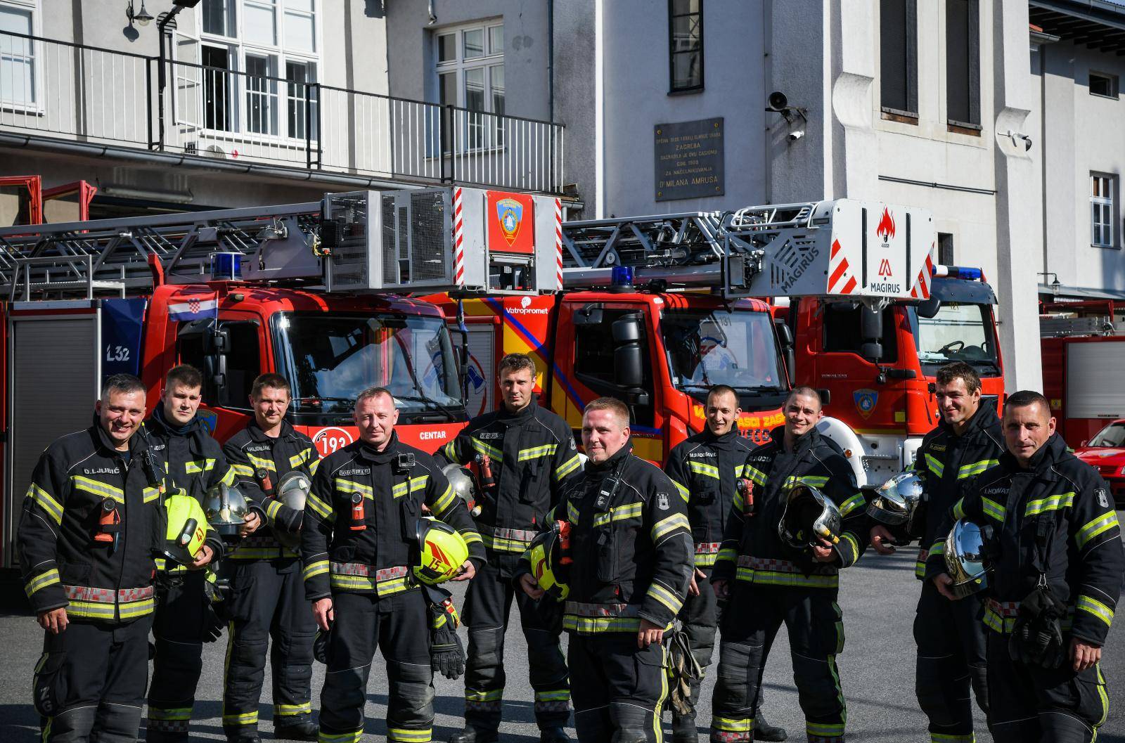 Ovo su heroji požara u Trnskom: Bilo je kaotično, ljudi su bježali, a psa smo nosili na smjene!