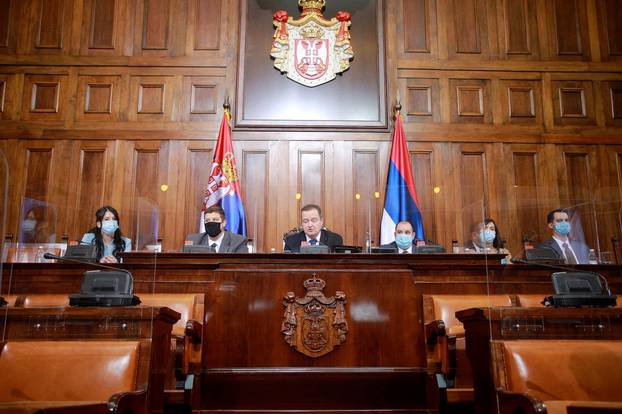 MPs elected Ivica Dacic as President of the Serbian Parliament.Narodni poslanici su izabrali Ivicu Dacica za predsednika Skupstine Srbije.