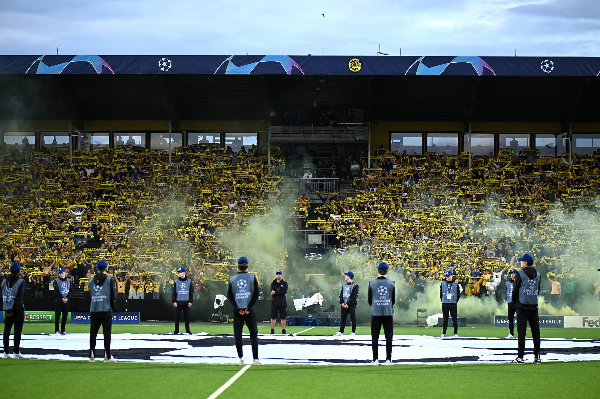 Bodo: Prva utakmica doigravanja UEFA Lige prvaka, FK Bodo/Glimt - GNK Dinamo