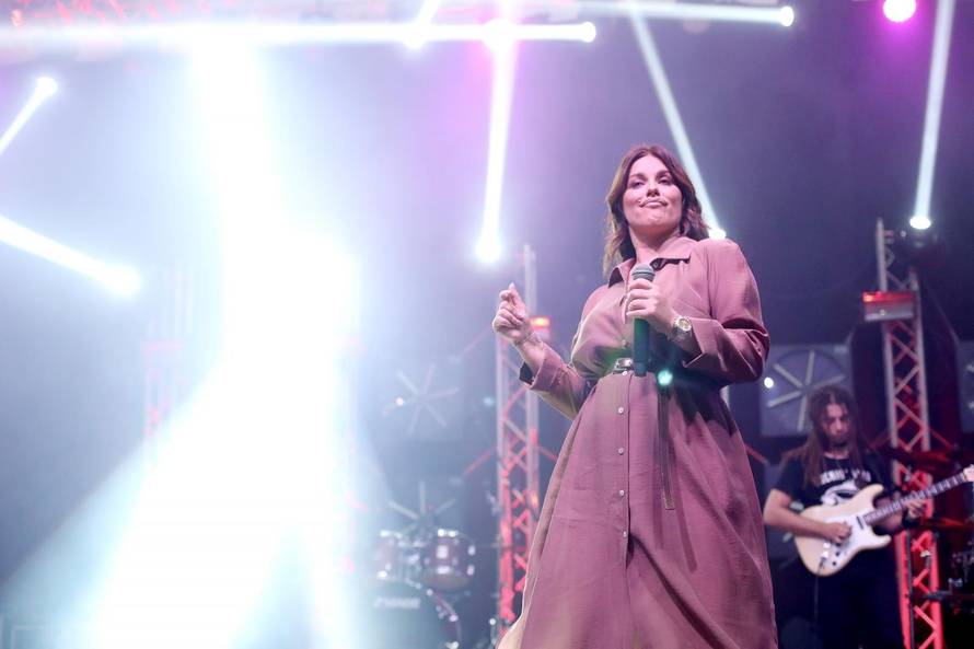 Zagreb: Seka AleksiÄ odrÅ¾ala koncert na Rujanfestu