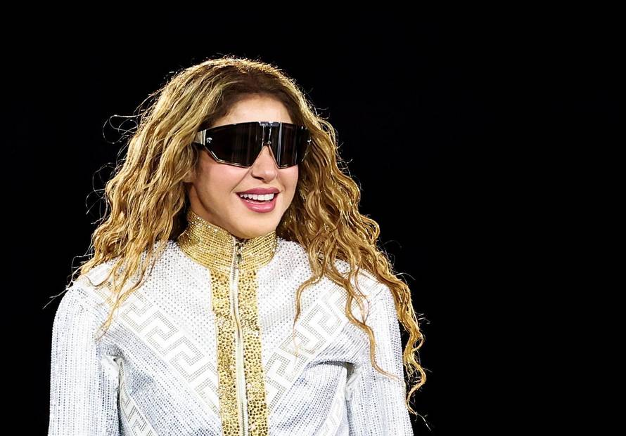 Shakira's 'Las Mujeres Ya No Lloran World Tour' concert at Jose Amalfitani stadium, in Buenos Aires