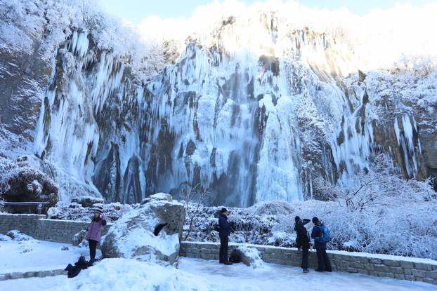 Plitvice pod snijegom i ledom
