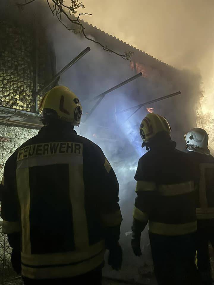 FOTO Buktinja kod Krapinskih Toplica: Spremište kukuruza i perad izgorjeli u velikom požaru