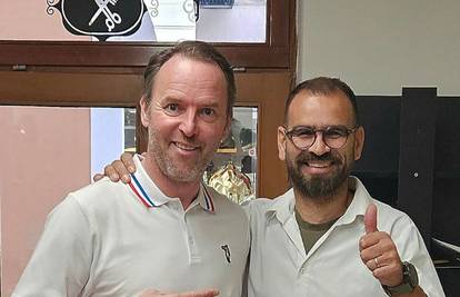 Poput pravog Zadranina! Dagur Sigurdsson svratio je na frizuru: 'Ugodan čovjek za razgovor'
