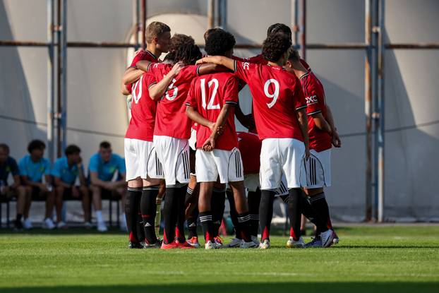 Zagreb: Turnir Mladen Ramljak, utakmica Manchester Uniteda i Rapida iz Beča