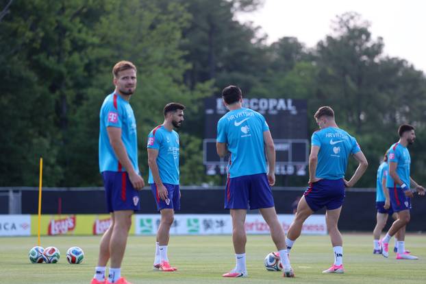 Alexandria: Trening hrvatske nogometne reprezentacije u trening kampu