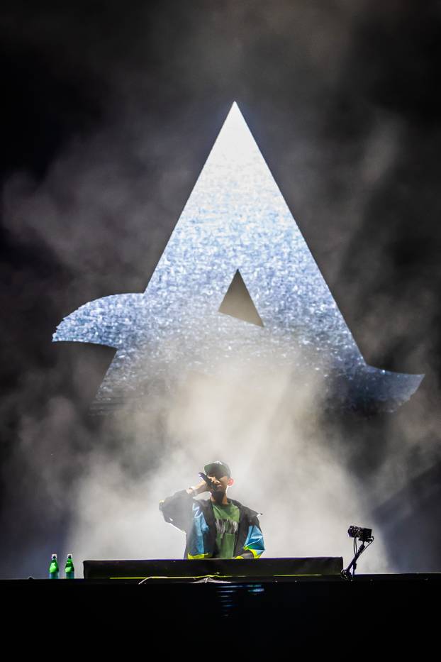 Split: Treća večer Ultra Europe Festivala, Nastup DJ-a Afrojack
