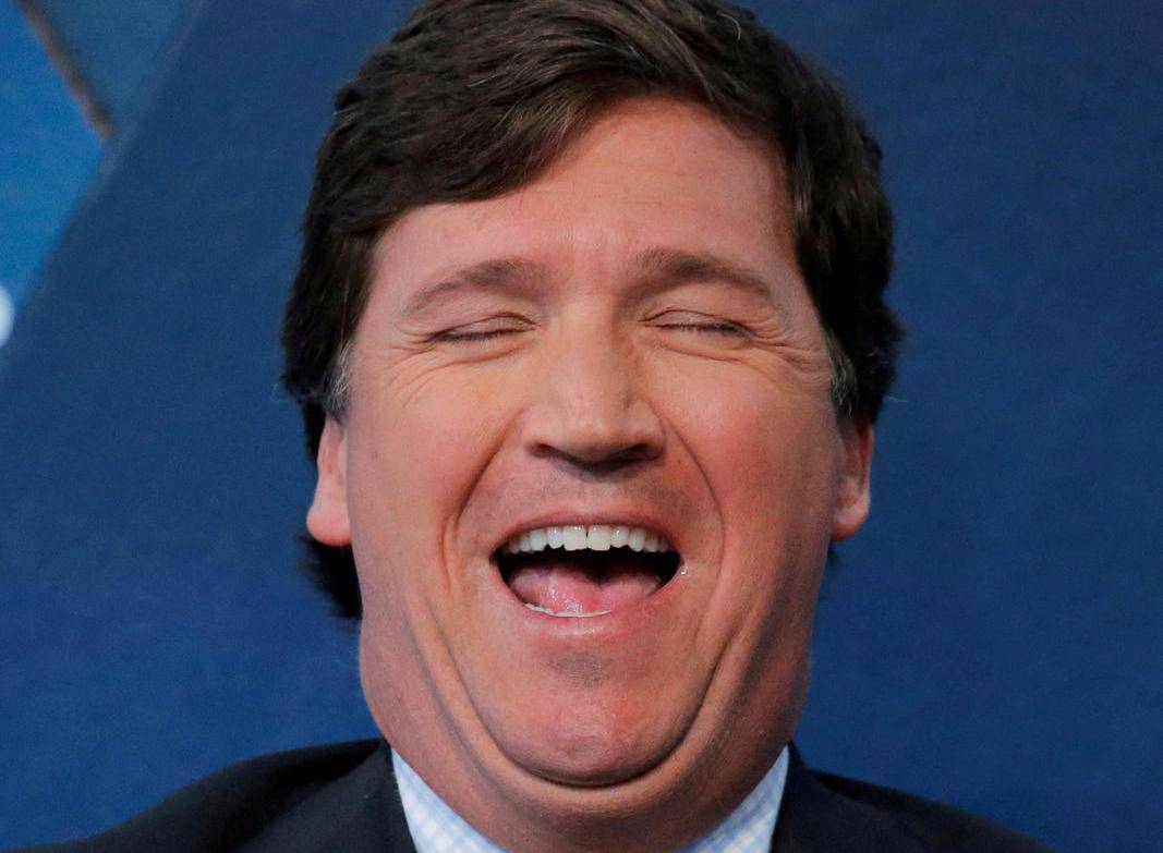 FILE PHOTO: Fox personality Tucker Carlson speaks at the 2017 Business Insider Ignition: Future of Media conference in New York