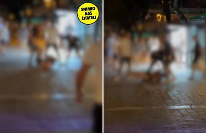 VIDEO Policija uhitila trojac: Ispred bara u Makarskoj na podu su mlatili Ukrajinca (26)