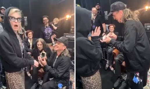 Kelly Osbourne se zaručila na zadnjem koncertu svog tate Ozzyja: Pogledajte snimku!