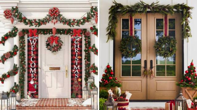 Pet ideja za dekoriranje ulaznih vrata kako bi vaš dom zasjao