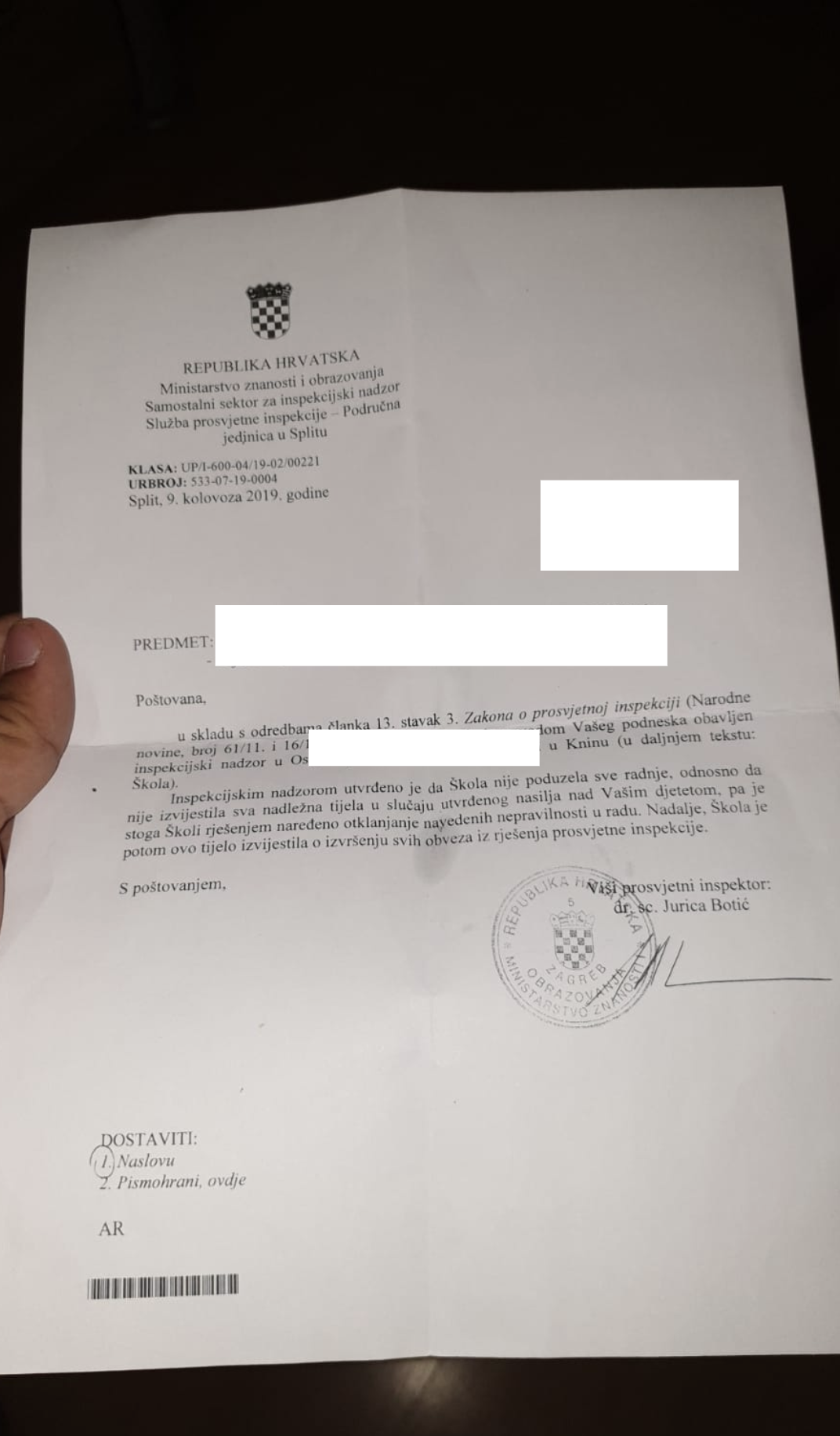 Škola nije prijavila incident! Prvašić teško ozlijedio prvašića