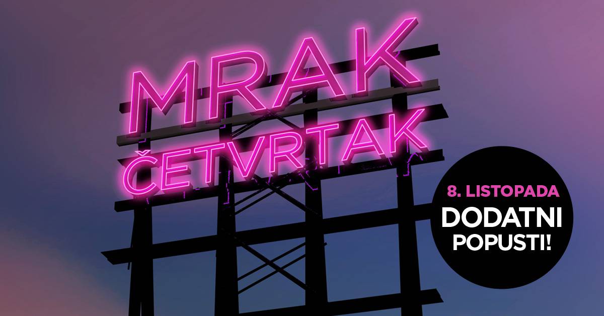Četvrtak - ''mrak'' dan za shopping Dodatni popusti u Designer Outletu Croatia!