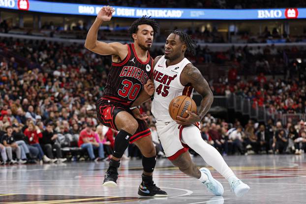 NBA: Miami Heat at Chicago Bulls