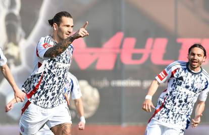 VIDEO Slaven - Hajduk 0-1: Lider HNL-a uzeo tri boda, Marko Livaja zabio penal za pobjedu