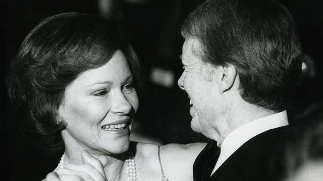 Jimmy und Rosalynn Carter beim Tanz / Foto