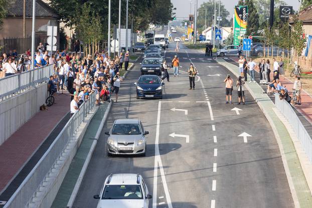 Otvorenje podvožnjaka u Ulici sv. Leopolda Bogdana Mandića u Osijeku