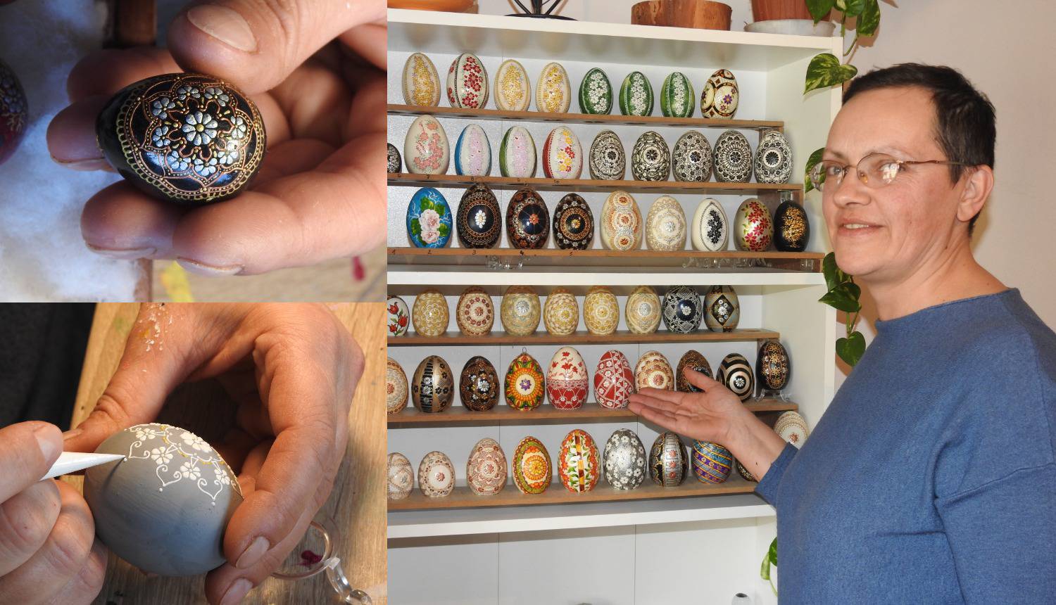 Umjetnica za pisanice: Andreja za bojanje jaja osvojila srebro