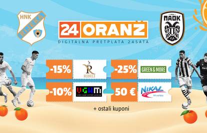 Happy hour povodom utakmice: Zgrabi Oranž za samo 7 eura i kupone vrijedne preko 200 €!