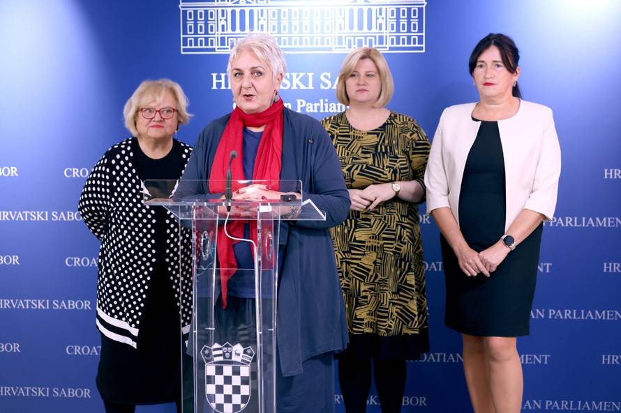 Zagreb: Oporbene članice napustile 20. sjednicu Odbora za obitelj, mlade i sport