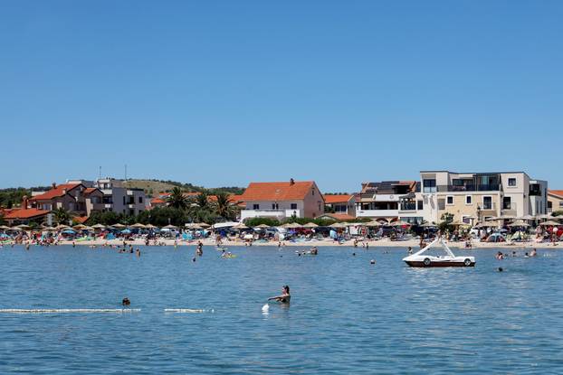 Vir: Plaža Jadro puna je kupača