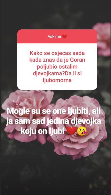 Ne pričam o curama iz showa jer ne radim besplatne reklame