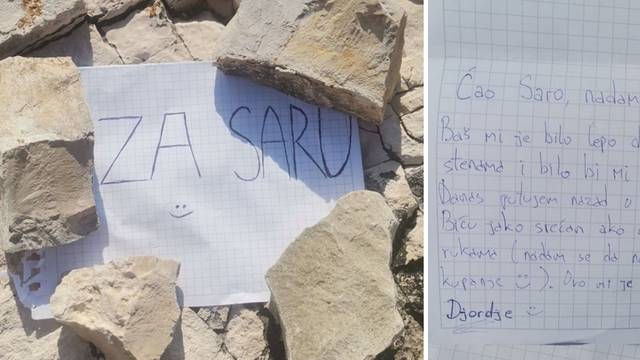 Mladić iz Beograda ostavio je prekrasnu poruku za djevojku i cijela Pula je traži - Sara, javi se