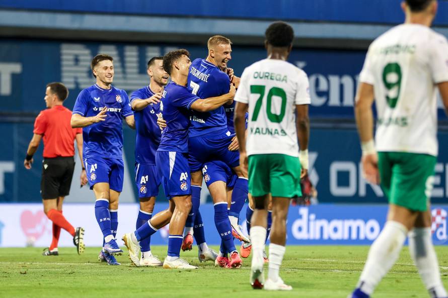 Zagreb: GNK Dinamo i FK Kauno Žalgiris u prvoj utakmici 3. pretkola UEFA Lige prvaka
