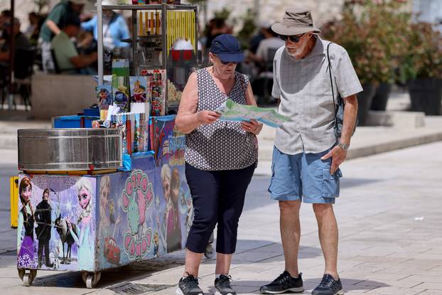 Zadar: Subotnje prijepodne u centru grada