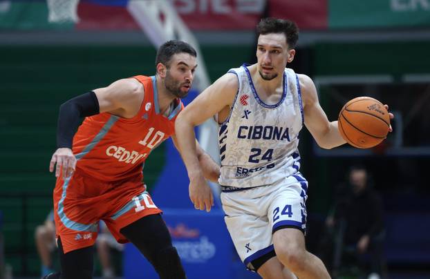 Zagreb: Košarkaši Cibone dočekali su momčad KK Cedevita Junior u sklopu sedmog kola SuperSport Premijer lige