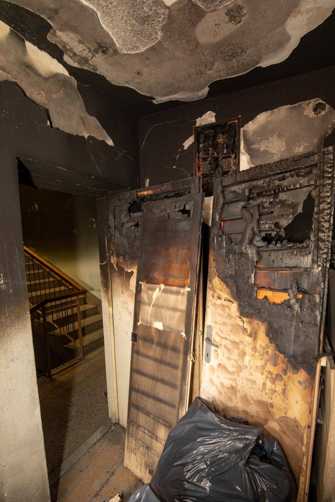Pula: Peteročlanoj obitelji izgorio stan na Verudi
