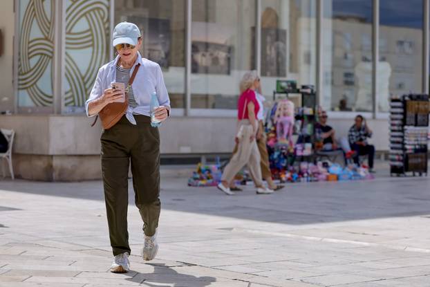 Zadar: Subotnje prijepodne u centru grada