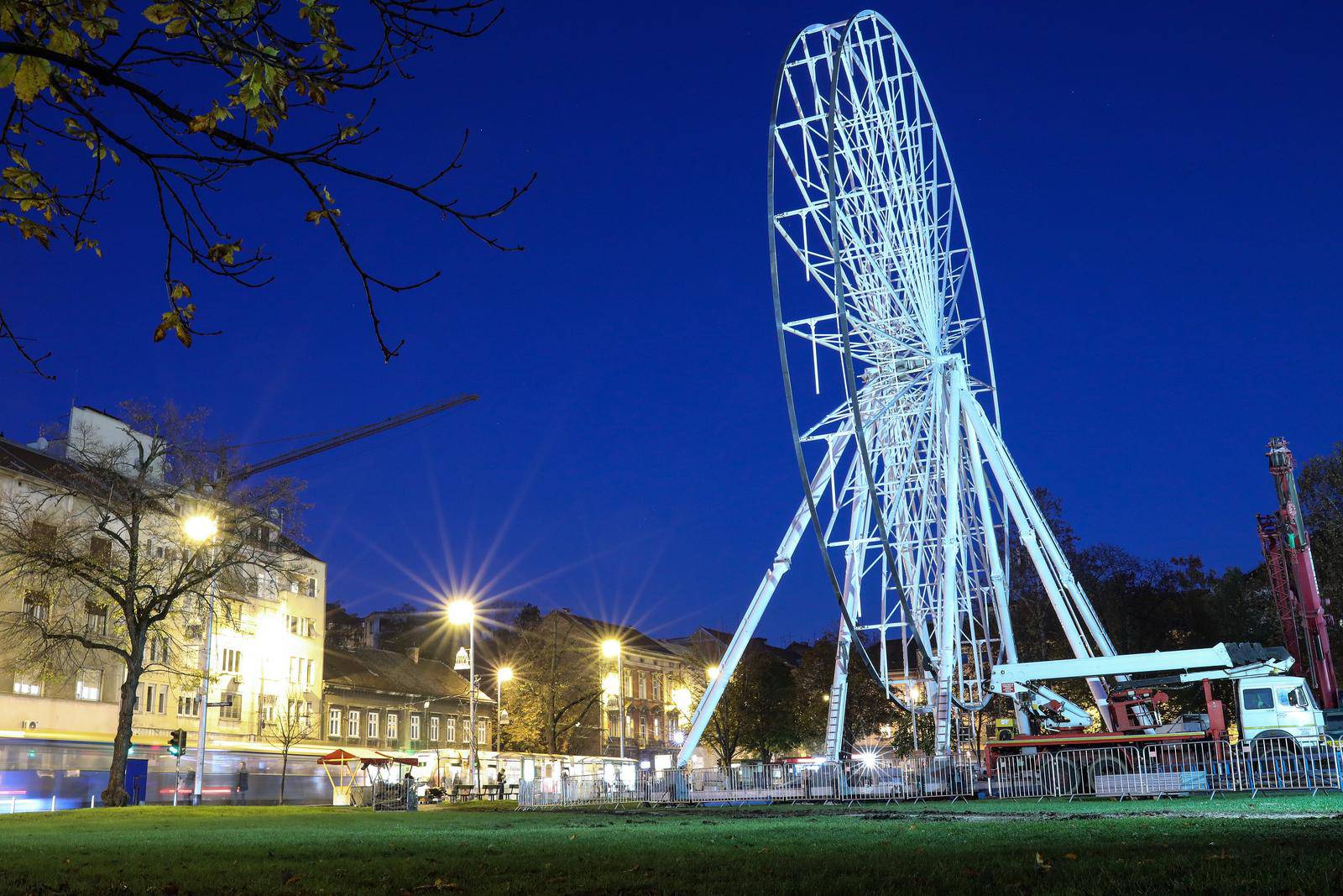 Zagreb: Završena montaža Panoramskog kotača 