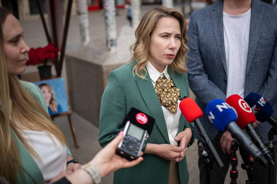 Zagreb: Marija Selak Raspudić predstavila kandidatkinju za zamjenicu gradonačelnice, Milku Rimac Bilušić