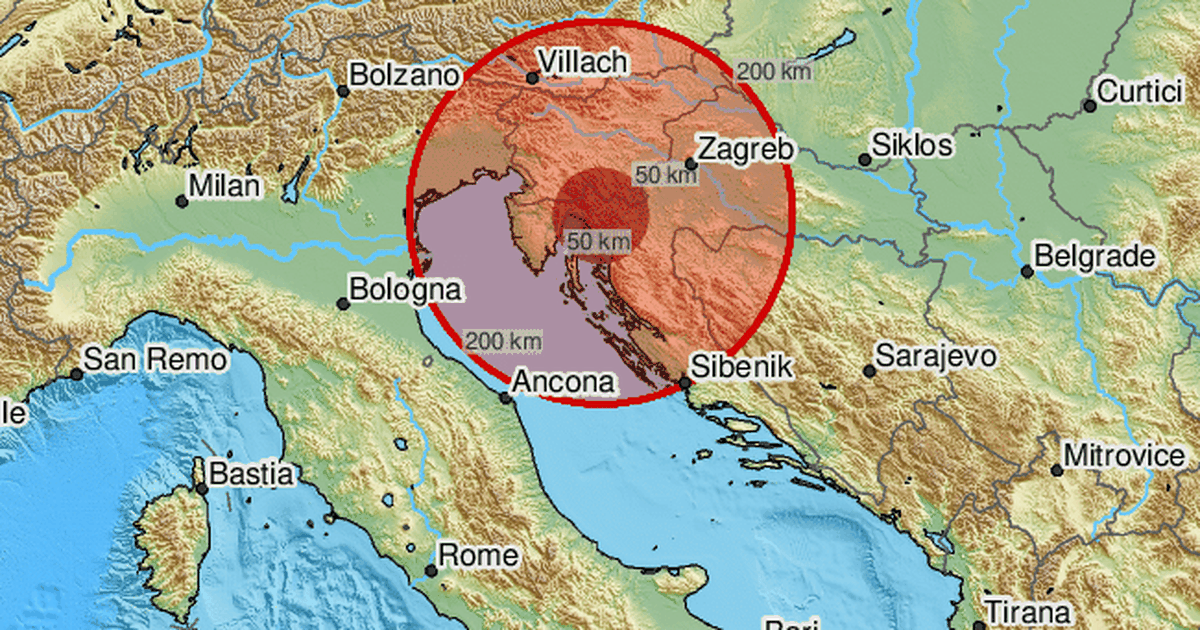 A weaker earthquake near Rijeka with a magnitude of 2.9 according to the Richter scale: ‘It sounded like an explosion, quite unpleasant’