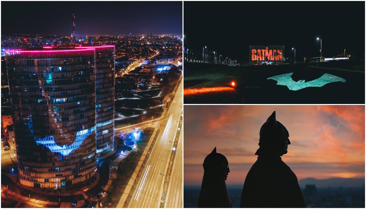 Zagreb postao Gotham City, a Batman 'zauzeo' glavni grad