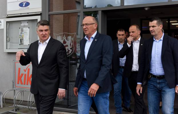 Zabok: Predsjednik Zoran Milanović obišao je gradilište budućeg „re-GENERATORA
