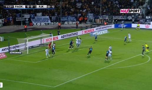 VIDEO PAOK je zabio pet golova hrvatskom prvaku. Pogledajte