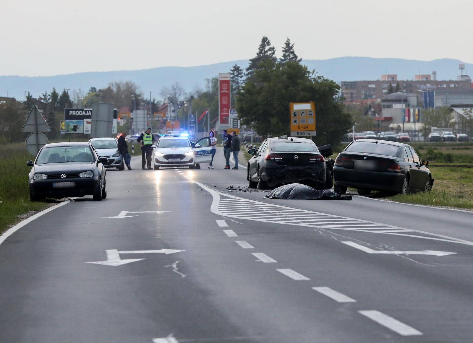 U prometnoj nesreći kod Velike Gorice poginuo motociklist