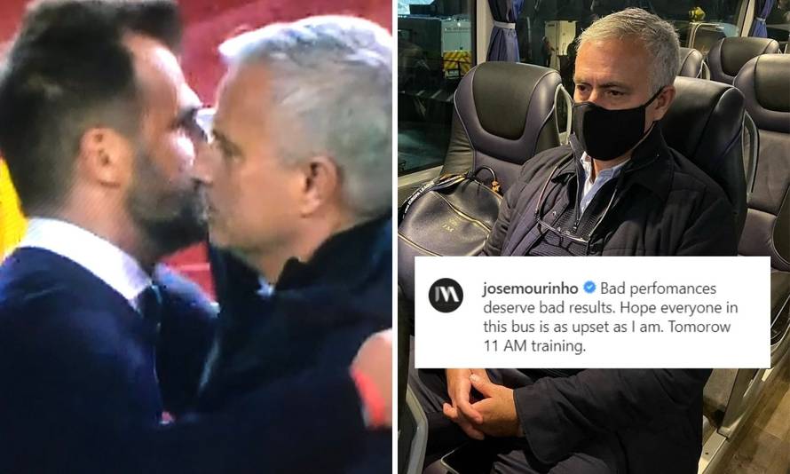 'Prezirem nogomet'! Mourinho i Ivan Leko u zagrljaju bez maski