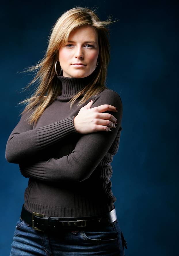ARHIVA - Zagreb: Antonija Blaće, voditeljica i bivša stanarka reality showa "Big Brother", 2005.