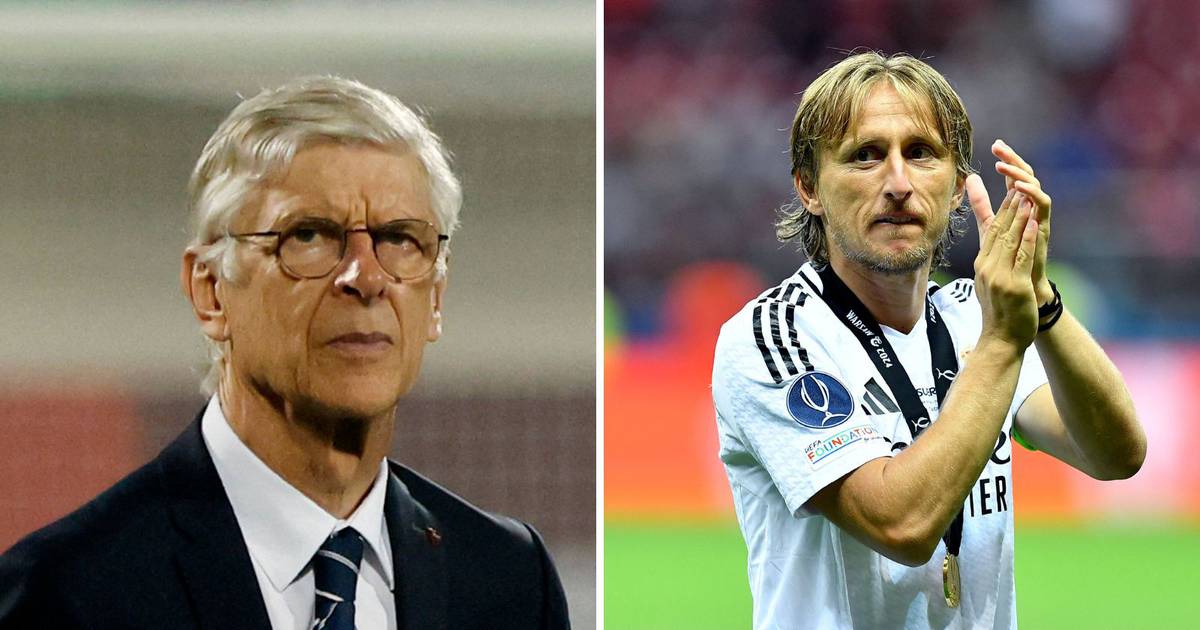 Arsène Wenger bowed to Luka Modrić: It’s a pleasure to watch him play, everyone in football respects him