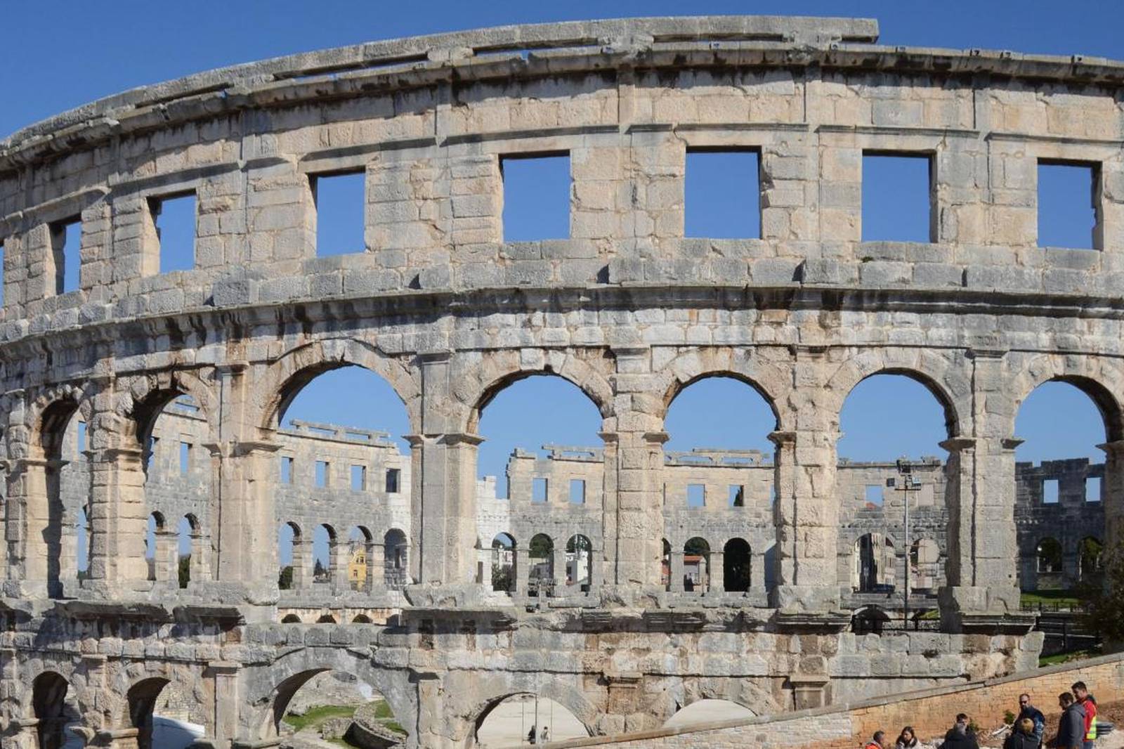 Pula: U tijeku su radovi na rekonstrukciji Å¡etaliÅ¡ta pored Arene