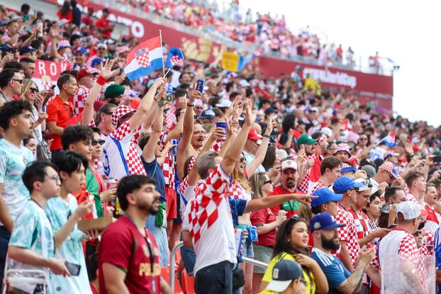 SP 2026 Toronto: Atmosfera na tribinama tijekom utakmice Portugala i Hrvatske