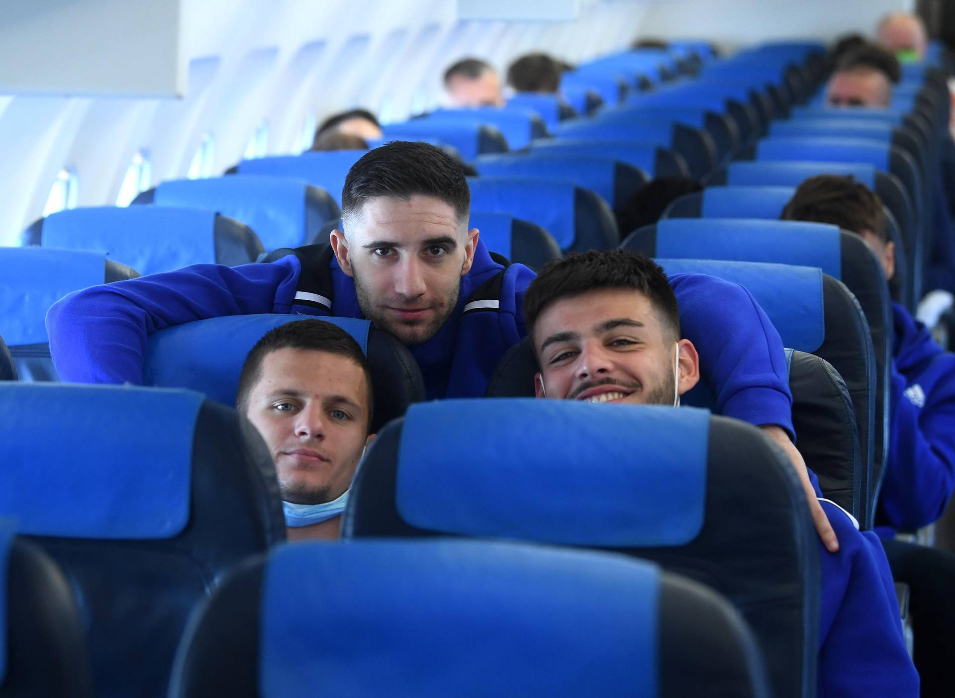 Igrači GNK Dinamo stigli u Beč gdje će odigrati utakmicu s MD Rapid 