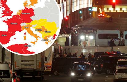 Teroristički napadi u Europi: Ove zemlje treba izbjegavati