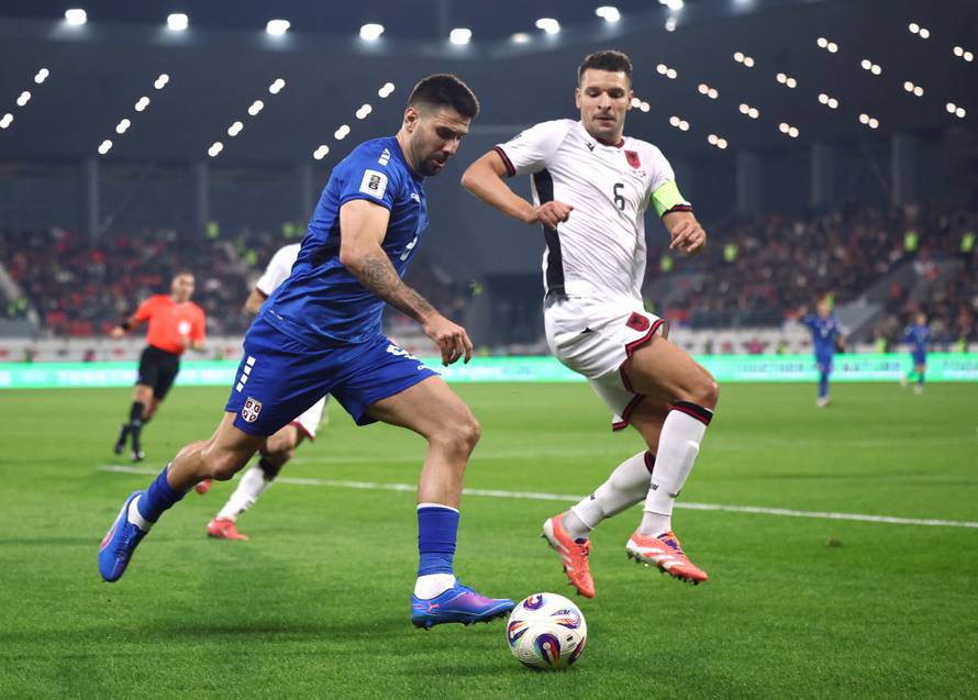 FIFA World Cup - UEFA Qualifiers - Group K - Serbia v Albania