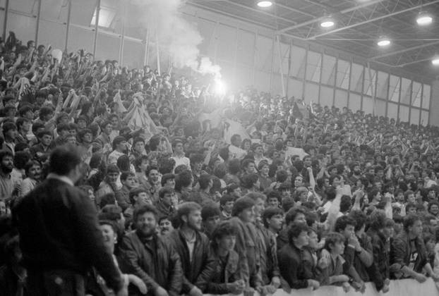 Druga utakmica finala play-offa Prvenstva Jugoslavije 1986. godine, KK Cibona - KK Zadar